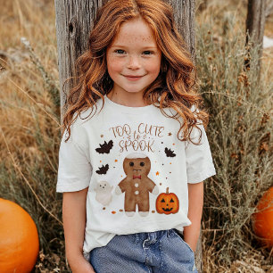 Too Cute to Spook Toddler Halloween T-Shirt