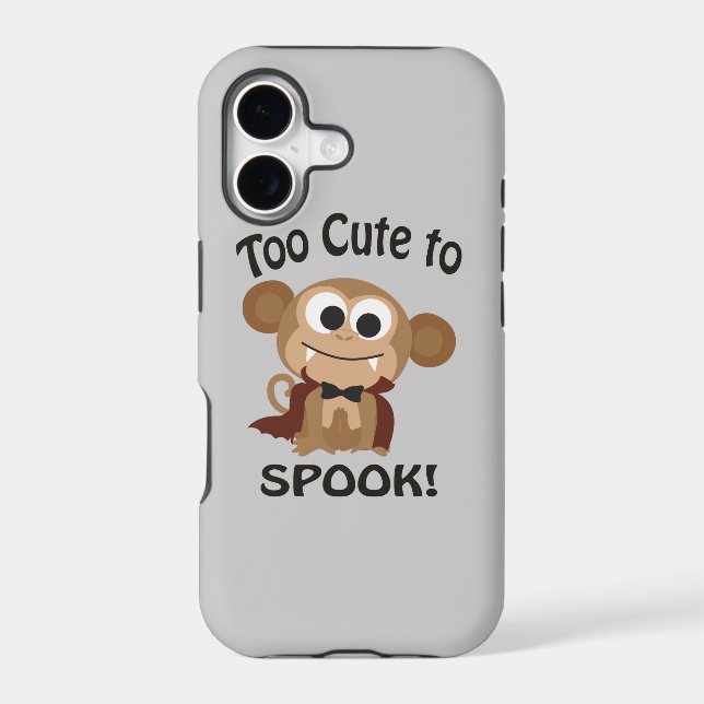 Too Cute To Spook! Vampire Monkey (Back)