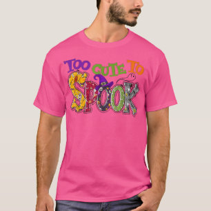 Too Cute To Spook Witch Vibes Spooky Season Funny T-Shirt