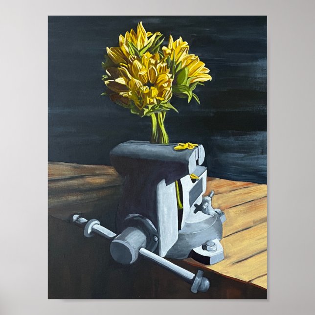 Too. Daises in a vise poster (Front)