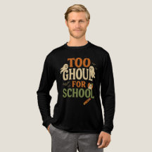 Too Ghoul for School Teacher Halloween Shirt