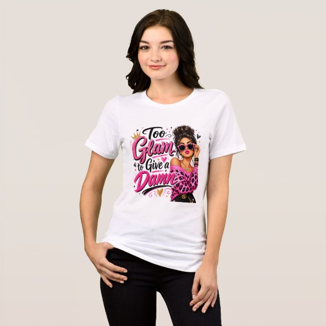 Too Glam Tri-Blend Shirt (Front Full)