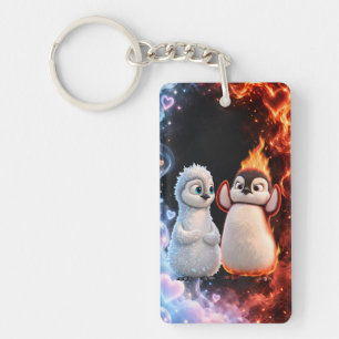 Too Hot to Handle but Still Cute Key Ring