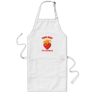 TOO HOT TO HANDLE LONG APRON