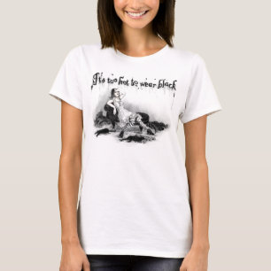 Too Hot to Wear Black T-Shirt