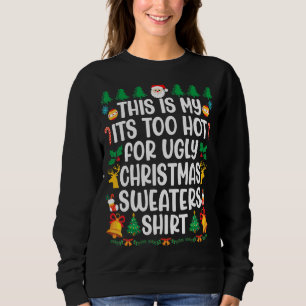 Too Hot Ugly Christmas Sweaters  Xmas Men Women Fa