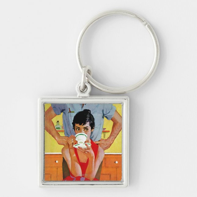 Too Late To Make Up Key Ring (Front)