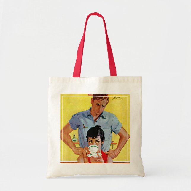 Too Late To Make Up Tote Bag (Front)
