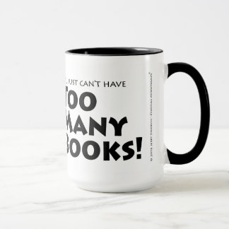 Too Many Books Mug