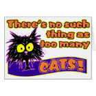 TOO MANY CATS