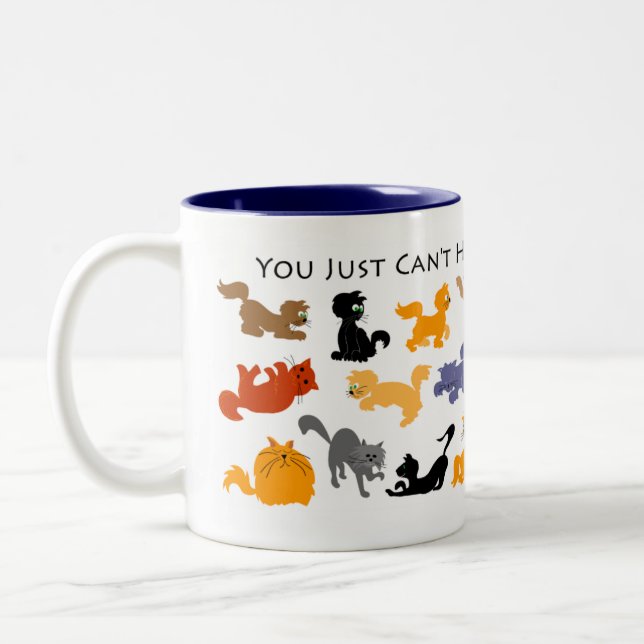 Too Many Cats Mug (Left)