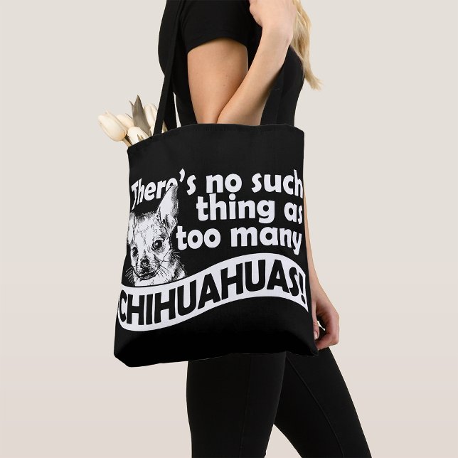 Too Many Chihuahuas Tote Bag (Creator Uploaded)