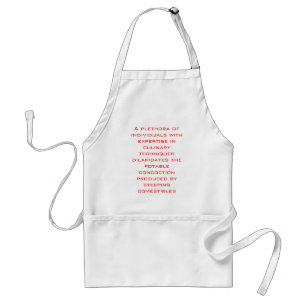 Too many cooks spoil the broth standard apron