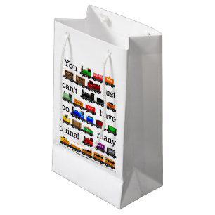 Too Many Trains! Small Gift Bag