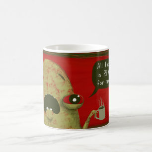 Too much caffeine mug Gregg by Laura Irrgang