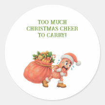 Too much Christmas Cheer to Carry! Salami