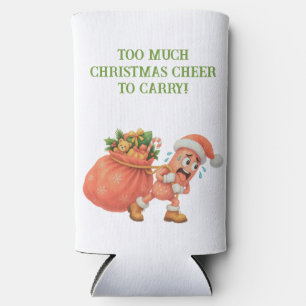 Too much Christmas Cheer to Carry! Salami Seltzer Can Cooler