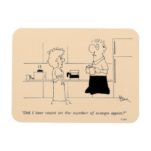 Too Much Coffee Magnet
