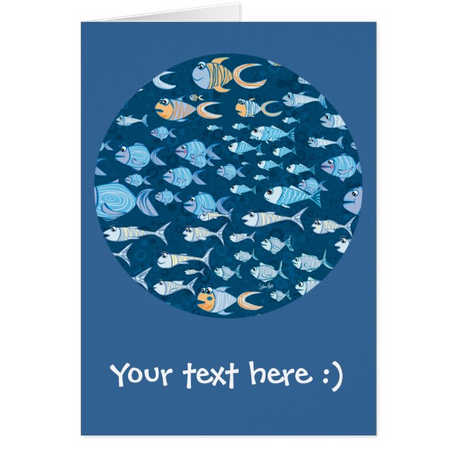 Too Much Fish postcard (Front)