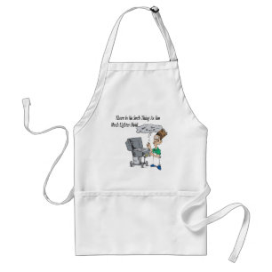 Too much lighter fluid standard apron
