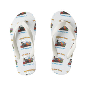 "Too Much Stuff" Happy Express Kid's Jandals