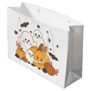 Too Sweet for Tricks, Too Spooky for Treats Large Gift Bag