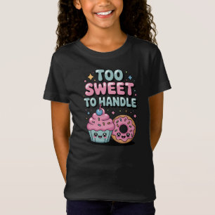 Too Sweet to Handle   Doughnut Kids T-Shirt