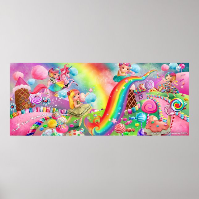 Too Too Yummy Artwork Poster (Front)