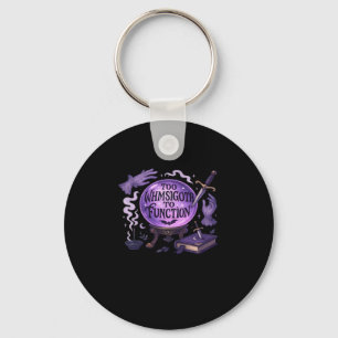 Too Whimsigoth To Function Key Ring