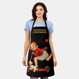 Toodaloo Cuntaroos Funny Sarcastic Retro Humour Apron