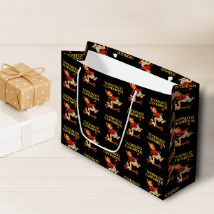 Toodaloo Cuntaroos Funny Sarcastic Retro Humour Large Gift Bag