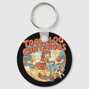 Toodaloo cuntaroos sarcastic funny retro goodbyeTo Key Ring