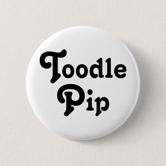 Toodle Pip 6 Cm Round Badge (Front)