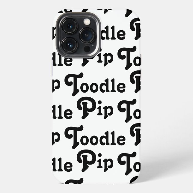 Toodle Pip iPhone Case (Back)