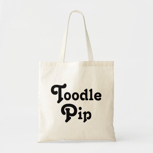 Toodle Pip Tote Bag (Front)