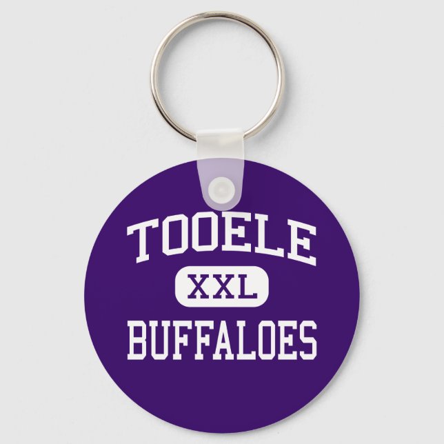 Tooele - Buffaloes - High School - Tooele Utah Key Ring (Front)