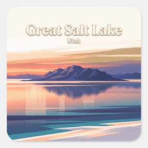 Tooele Utah Gift Square Sticker