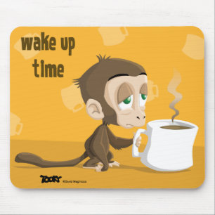Tooky Wake Up Time Mousepad