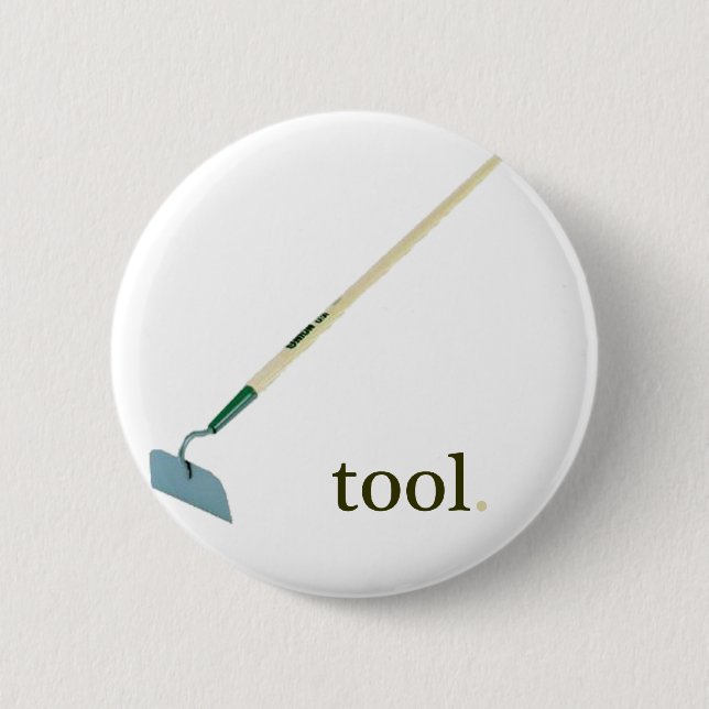 tool 6 cm round badge (Front)