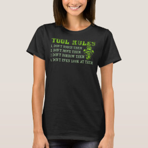 Tool Rules Car Mechanic T-Shirt