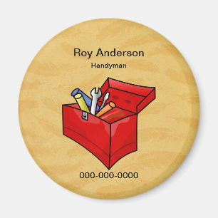 Toolbox: Handyman Template Magnet