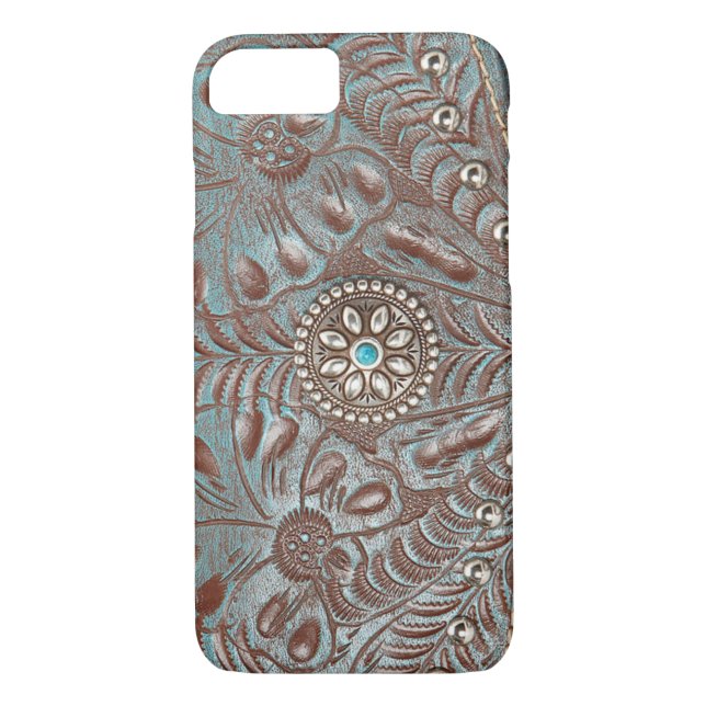 Tooled leather case (Back)