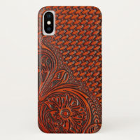 Tooled leather case