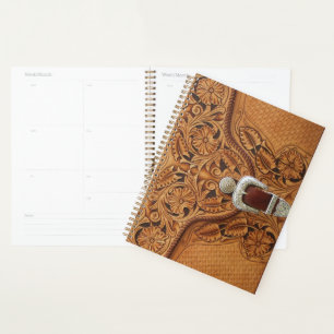 Tooled leather texture planner