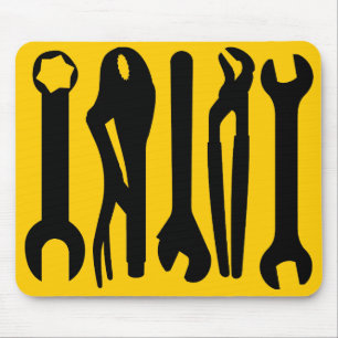 Tools - Amber Mouse Pad