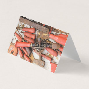 Tools Antique Rustic Red Man Tool