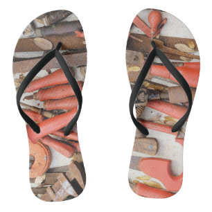 Tools Antique Rustic Red Man Tool Jandals
