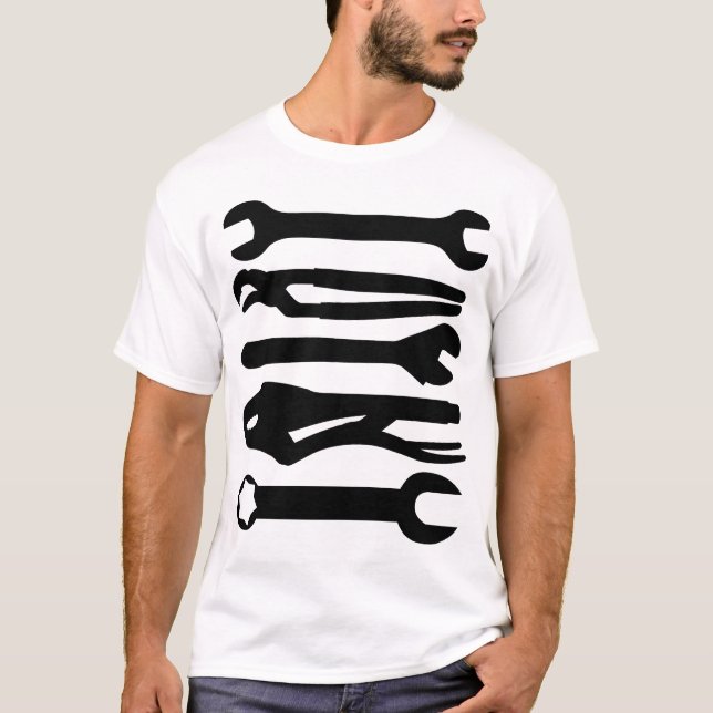 Tools - black T-Shirt (Front)