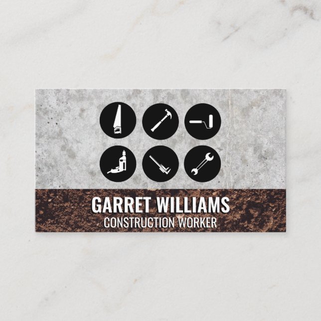 Tools | Construction Business Card (Front)