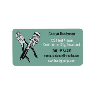 TOOLS custom address labels
